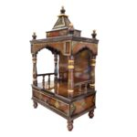 Wooden pooja mandir - 37inch | Large home temple - Image 3