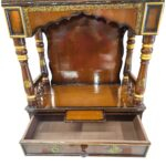 Wooden pooja mandir - 37inch | Large home temple - Image 6