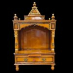 Wooden pooja mandir - 37inch | Large home temple - Image 7