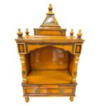Wooden pooja mandir - 37inch | Large home temple - Image 6