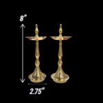 Pair of Kerala Lamps - Lite - 8 Inch - Image 2