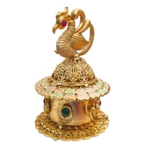 Side profile view of