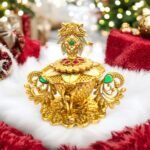 Exquisite Peacock Themed Kumkum Box