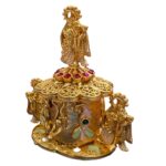 Radha Krishna Themed Kumkum Box - Image 5