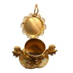 Radha Krishna Themed Kumkum Box - Image 9