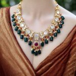 Necklace with earrings | Semi Precious Necklace and Earring Set - Image 3