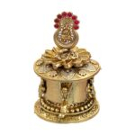 Lakshmi Themed Kumkum Box - Image 5