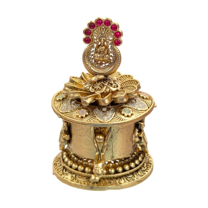 Lakshmi Themed Kumkum Box - Image 5