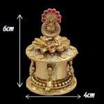 Lakshmi Themed Kumkum Box - Image 2