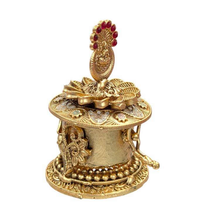 Lakshmi Themed Kumkum Box - Image 4