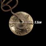 Handmade Bronze Tingsha Bell – 5.5 cm | Tibetan hand cymbals - Image 6