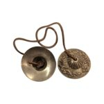 Handmade Bronze Tingsha Bell – 5.5 cm | Dragon Tibetan hand cymbals - Image 4