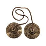 Handmade Bronze Tingsha Bell – 5.5 cm | Dragon Tibetan hand cymbals - Image 3