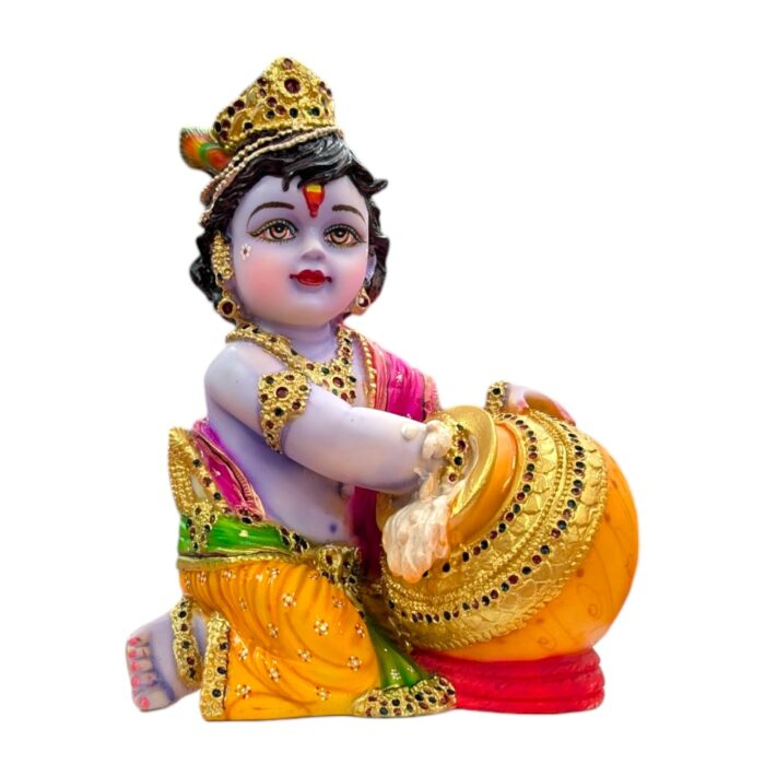 Krishna – Makhan Chor - Color - 11inch - Image 4
