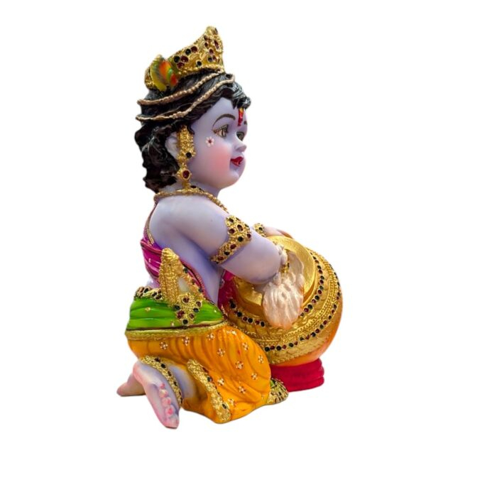 Krishna – Makhan Chor - Color - 11inch - Image 2