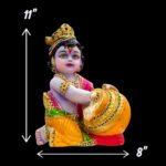 Krishna – Makhan Chor - Color - 11inch - Image 6