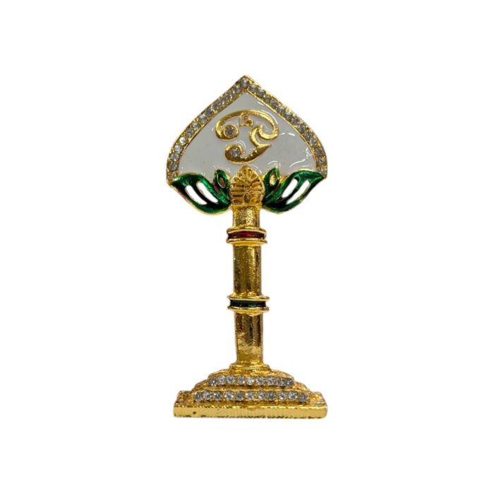 Sri Murugan Vel Idol - White color Finish | Statue for Car Dashboard - Image 3
