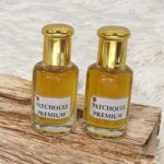 Patchouli attar with rose and jasmine notes