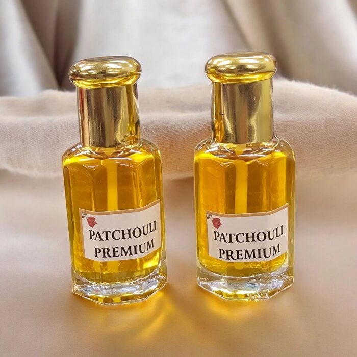 Woody patchouli floral attar fragrance