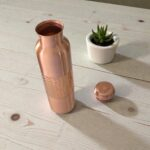 Bright and shiny pure copper water bottle | Perfect Ayurveda recommendation