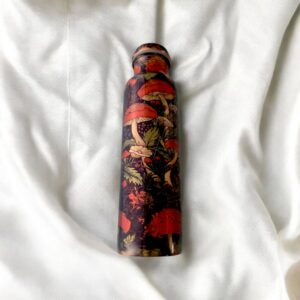 Elegant printed water copper bottle - 1000 ml