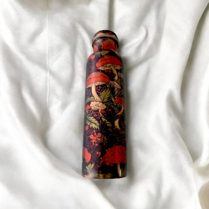 Elegant printed water copper bottle - 1000 ml