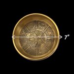 7 inch - Brass Singing Bowl - Machine made - Image 6