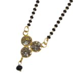 Single chain small pendant mangal sutra