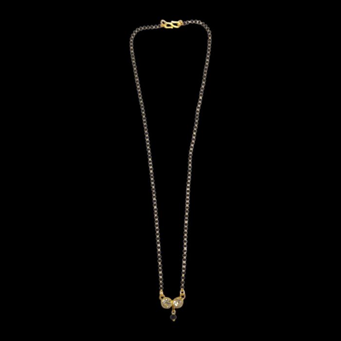 Top profile for the 2 stone pendant managal sutra