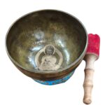 Fine Etched Handmade Singing Bowl - 7 inch - Image 3