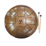 Steel Tongue Drum with a Carry Bag - 12 Inches - Image 2