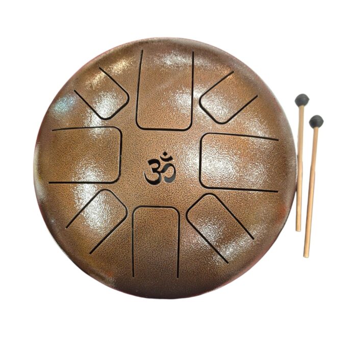 Steel Tongue Drum with a Carry Bag - 12 Inches - Image 2