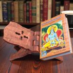 Handmade Wooden Prayer Book Stand - Small