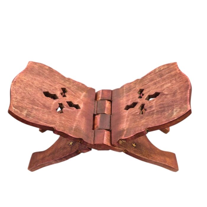 Handmade Wooden Prayer Book Stand - Small - Image 2