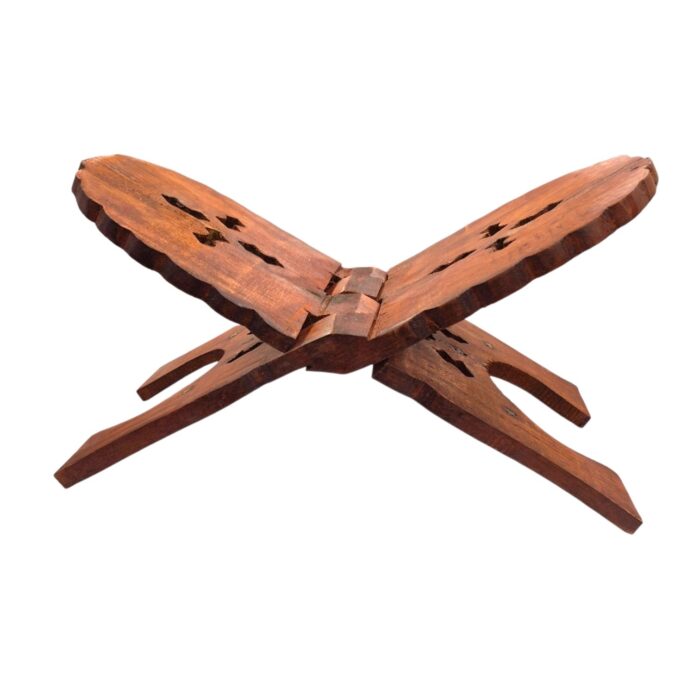 Handmade Wooden Prayer Book Stand - Big - Image 4