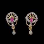 Mangalsutra with Earrings | AD mangalsutra - Image 5