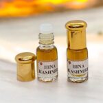 Hina Kashmiri Attar Perfume Oil with rich saffron, khus, henna, and aged Mysore sandalwood