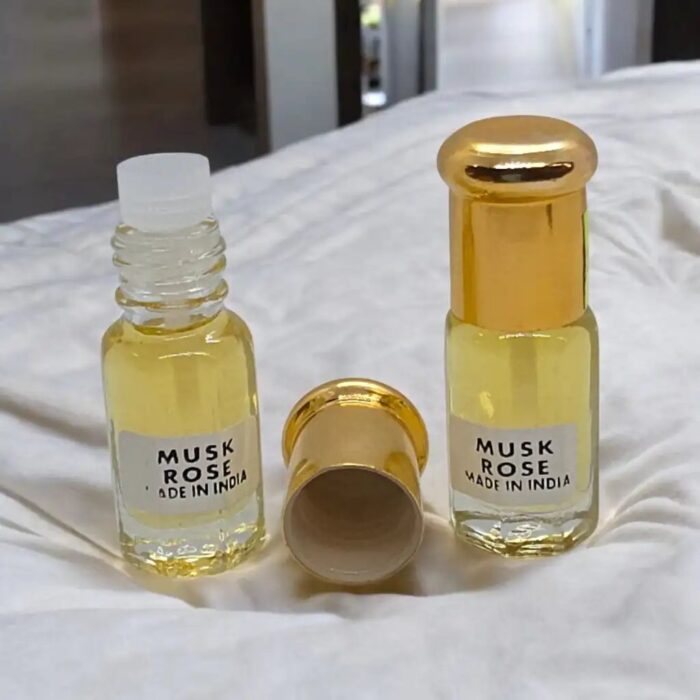 Set of 2 - Small travel friendly Perfume oil bottles