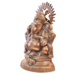 Side profile view of Ganesha Idol for home and gift
