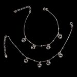Pair of Pure Silver Anklet - 8.5 inch | Pure silver ankle bracelet - Image 5