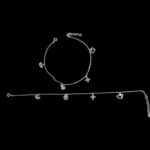 Pair of Pure Silver Anklet - 8.5 inch | Pure silver ankle bracelet - Image 5