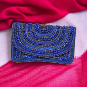 Beaded Envelope Clutch | Handmade Bag Cross body