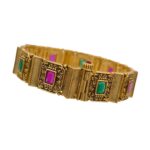 Swarnika Ratna Grande Cuff traditional kada bracelet