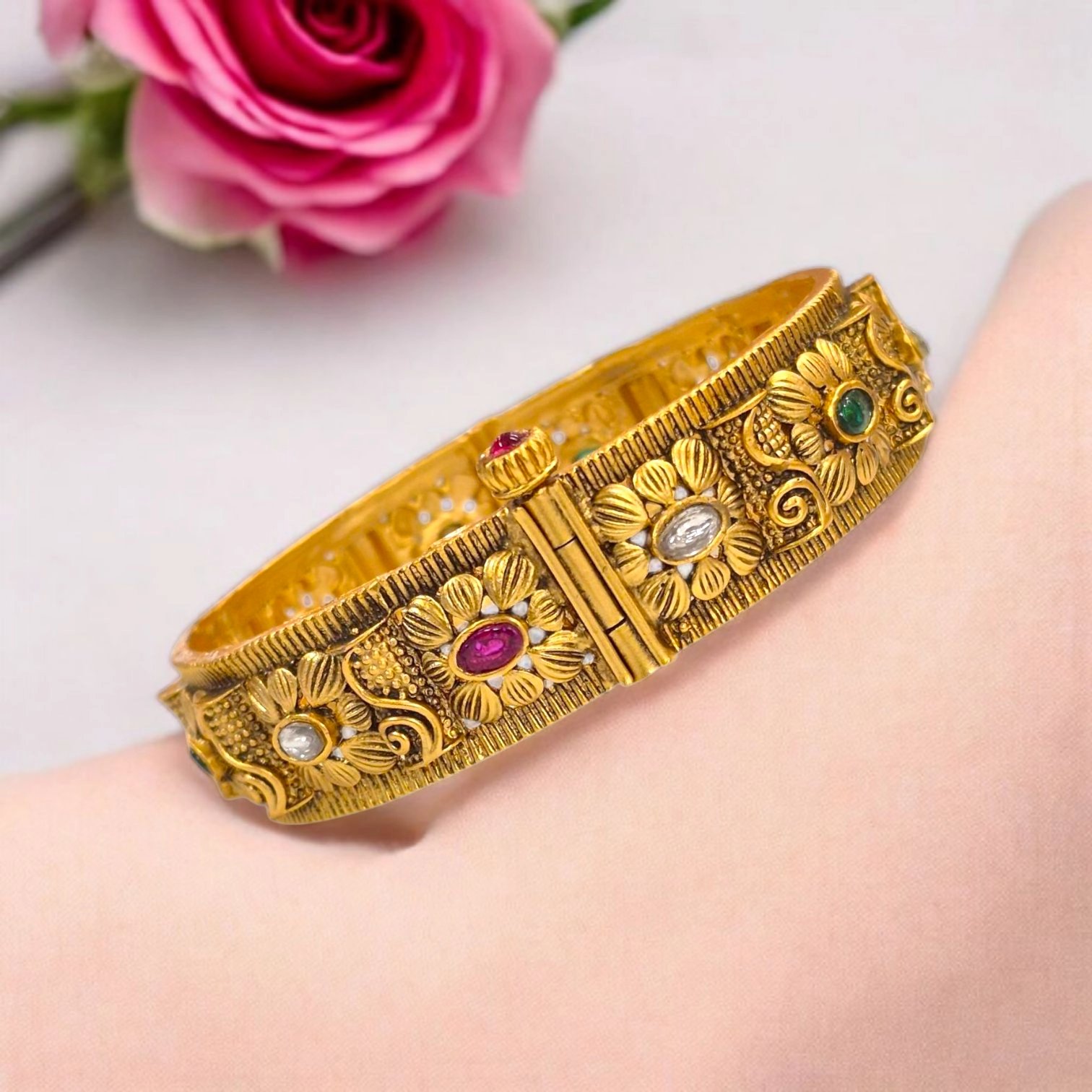 20260109_115522 (1).webp Ethnic Indian Bangle - Image 1