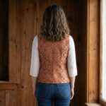 Indian ethnic sleeveless jacket women