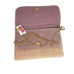 Clutch bag with golden chain option