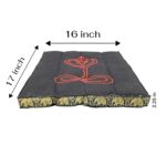 Meditation cushion 16x17 inches | Cotton Zafu Meditation Cushion