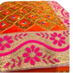 Velvet Rumala Sahib set with embroidery and sequin work