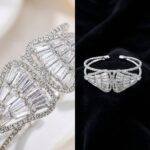 Silver finish American diamond bracelet - Gift for her