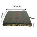 Dimensions of the Cotton Zafu meditation cushion
